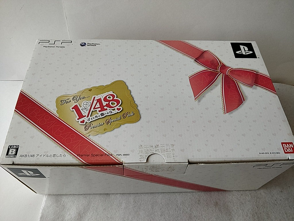 SONY Playstation Portable PSP-3000 AKB1/48 Premier Special Pack in box set-e1006