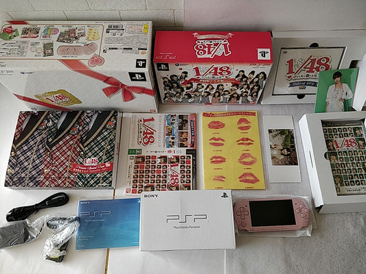 SONY Playstation Portable PSP-3000 AKB1/48 Premier Special Pack in box set-e1006