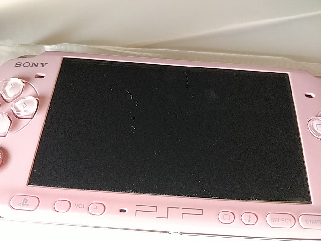 SONY Playstation Portable PSP-3000 Blossom Pink Console Box set tested –  Hakushin Retro Game shop