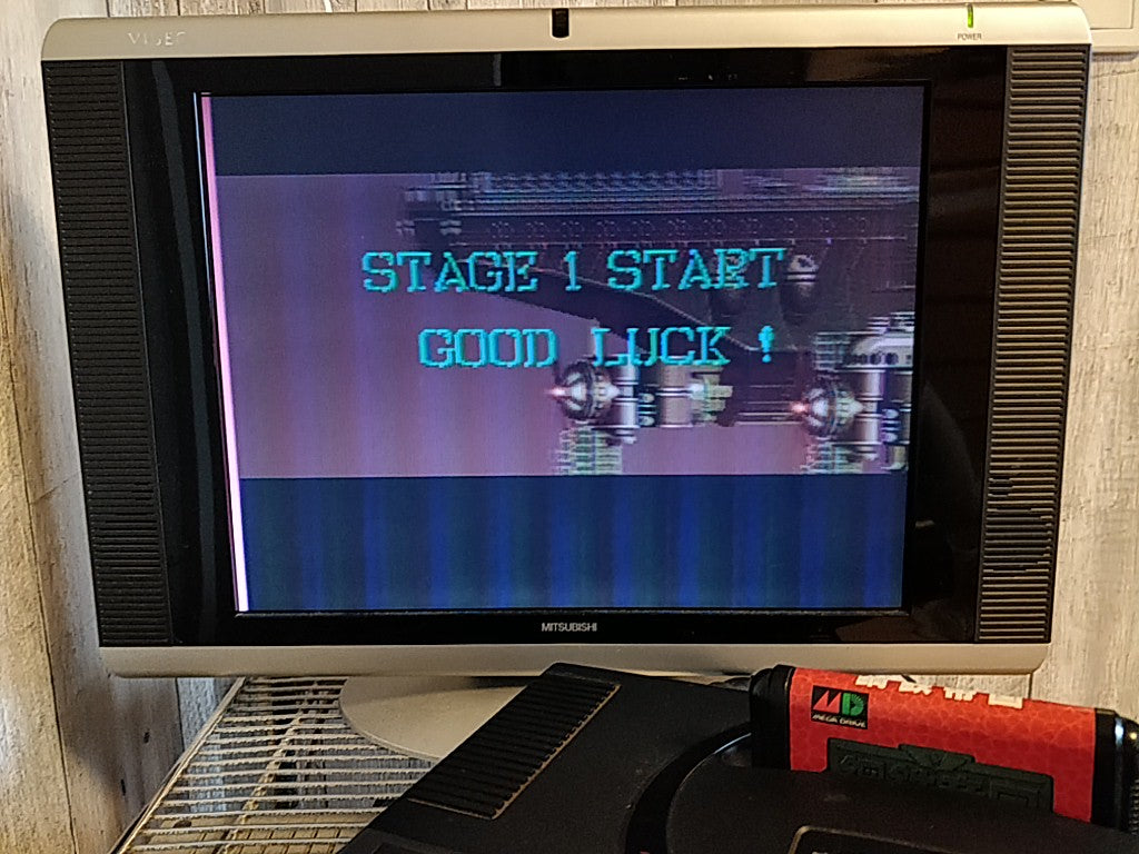 STEEL EMPIRE / KOTETSU TEIKOKU SEGA MEGA DRIVE game Genesis Cartridge -e1006-