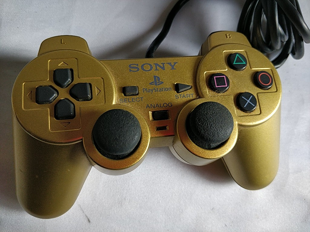 Sony PlayStation 2 HYAKUSHIKI GOLD Color Console PS2, Region-J, SCPH-5
