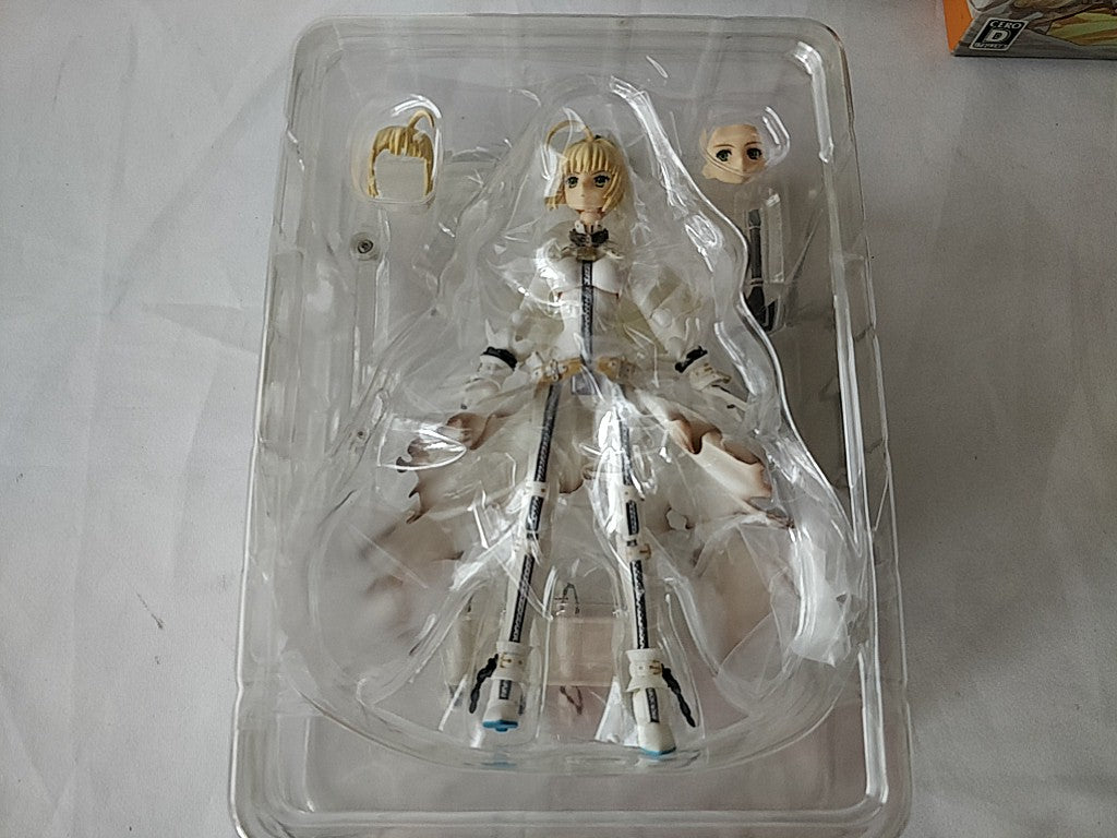 Fate Extra Type Moon Virgin White Box, with Figure, Charactor song CD set-e1010-