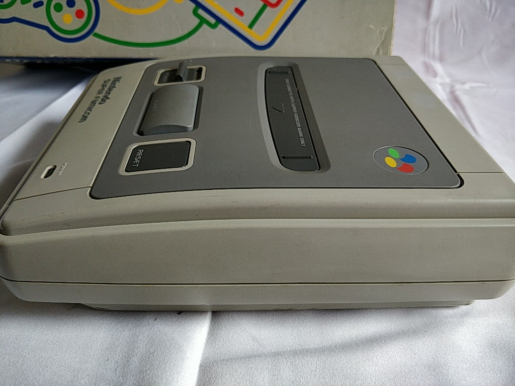 Super Famicom SNES console (SNES/SHVC-001),Pad, PSU in Box set tested-e1012-