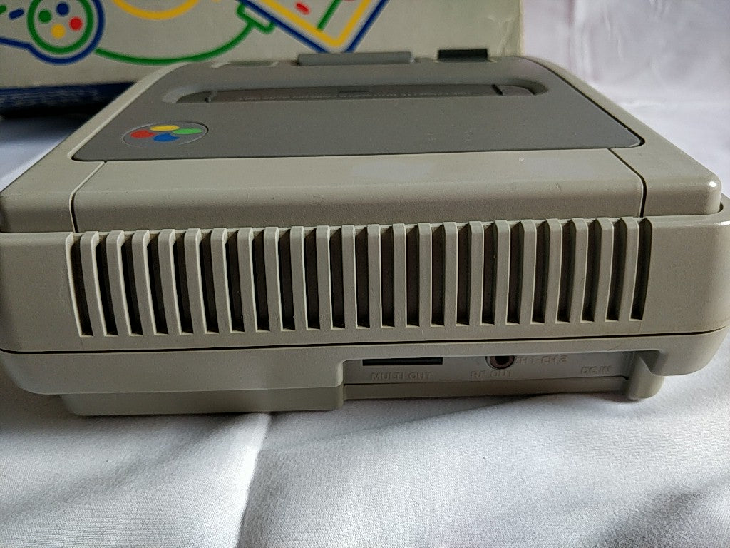 Super Famicom SNES console (SNES/SHVC-001),Pad, PSU in Box set tested-e1012-