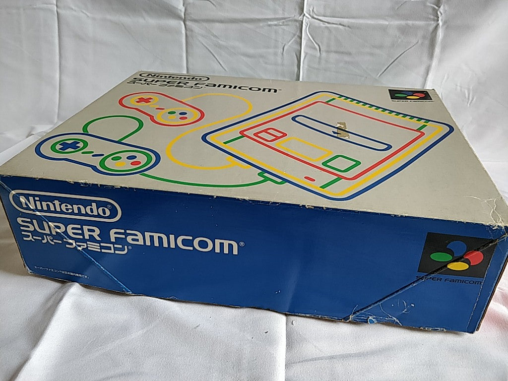 Super Famicom SNES console (SNES/SHVC-001),Pad, PSU in Box set tested-e1012-