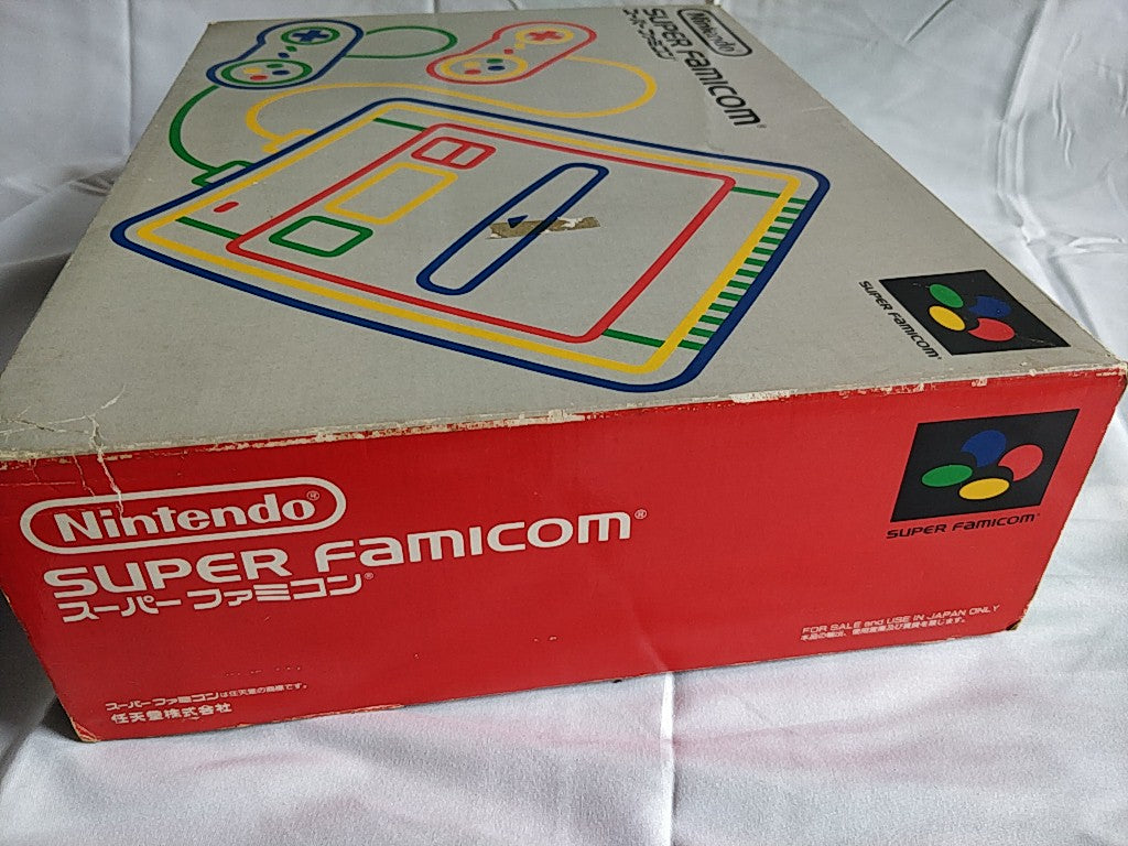 Super Famicom SNES console (SNES/SHVC-001),Pad, PSU in Box set tested-e1012-