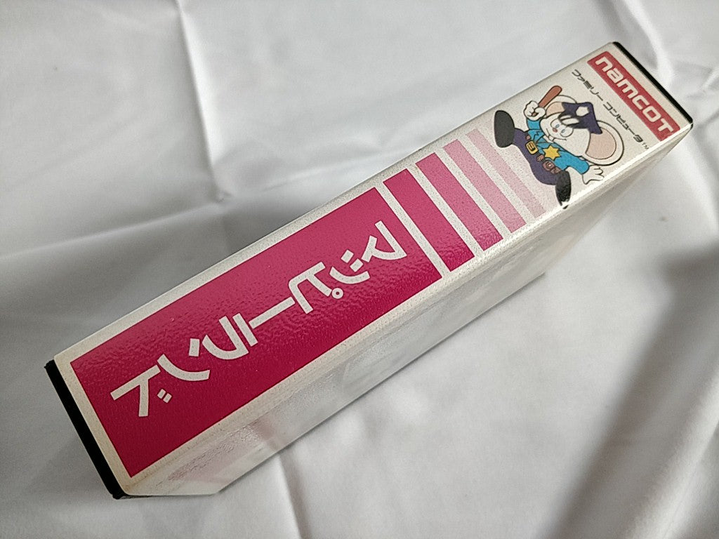 MAPPY LAND Famicom FC NES Cartridge, Manual, Boxed set, tested-e1012-