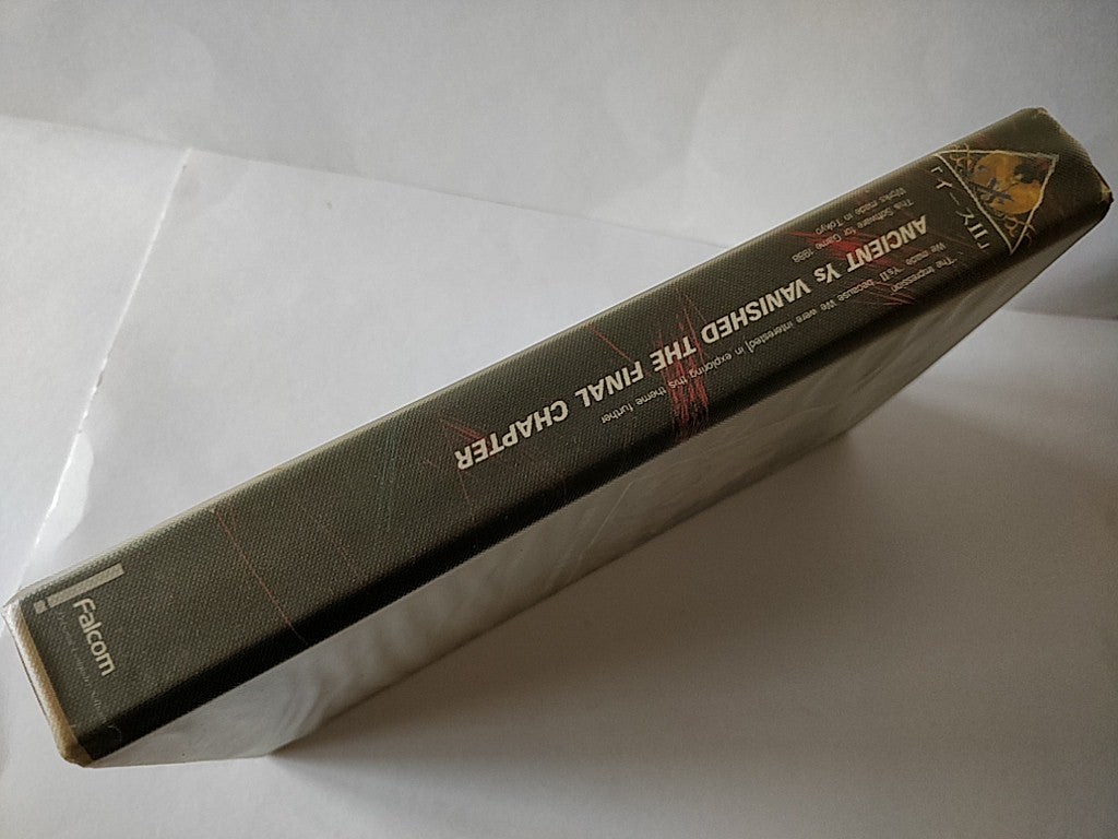 PC-8801 Ys2 Ancient Ys Vanished Game disks, manual in Box. Partly tested-e1018-