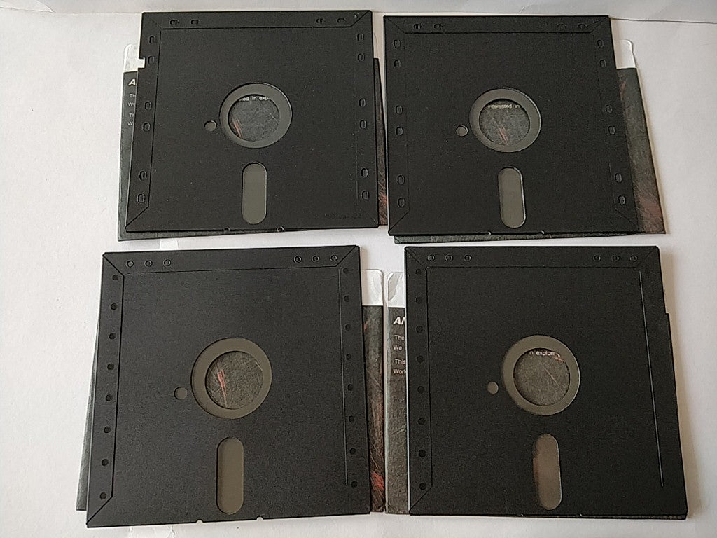 PC-8801 Ys2 Ancient Ys Vanished Game disks, manual in Box. Partly tested-e1018-