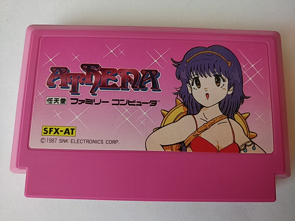 Athena with Pycho soldier Music cassette tape set Famicom, FC, SNK, tested-e1018