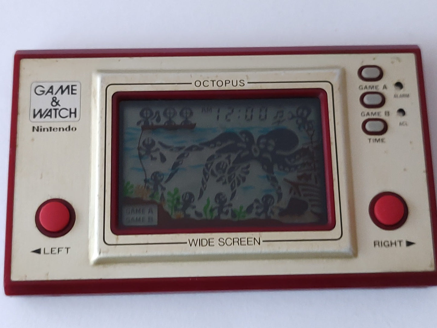 Vintage Game & Watch Octopus OC-22 game /tested-e110 – Retro Game shop