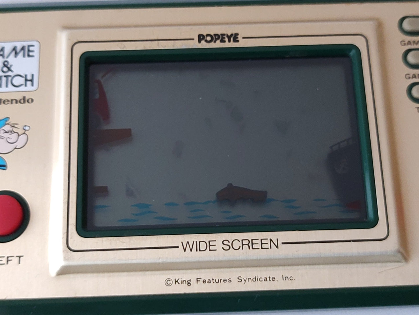 Vintage Nintendo Game & Watch  Popeye PP-23 Handheld game Japan/tested-e1106-