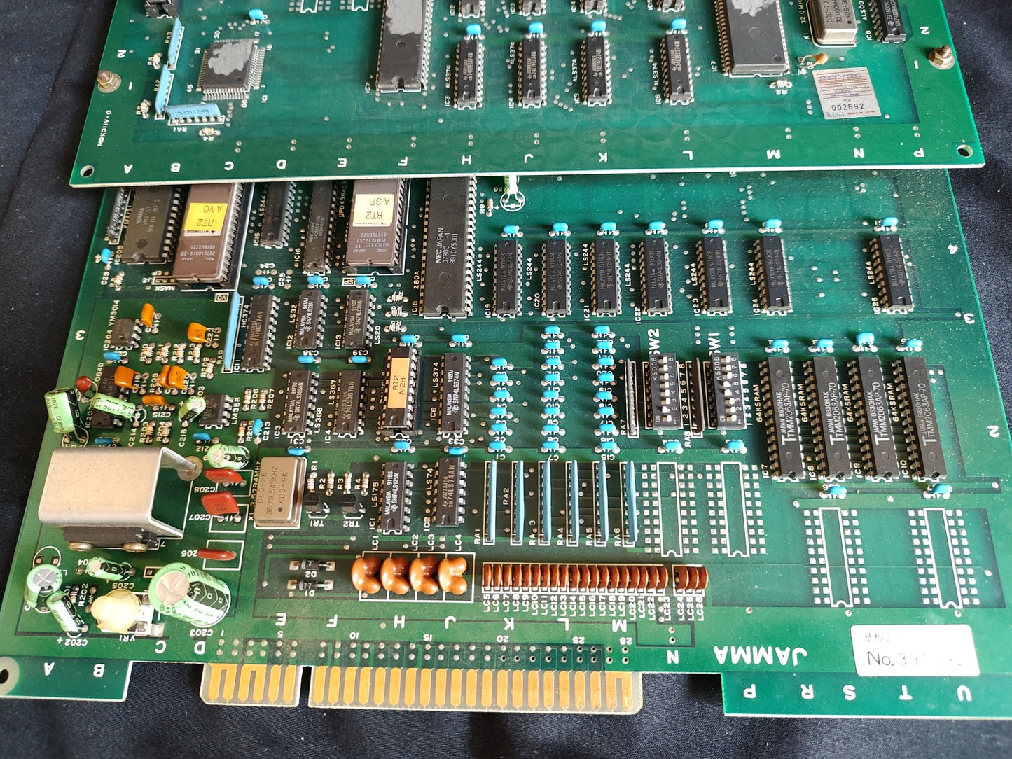 JAMMA IREM R-TYPE 2 (R-TYPE II) Arcade PCB System JAMMA Board set, Working-e1112