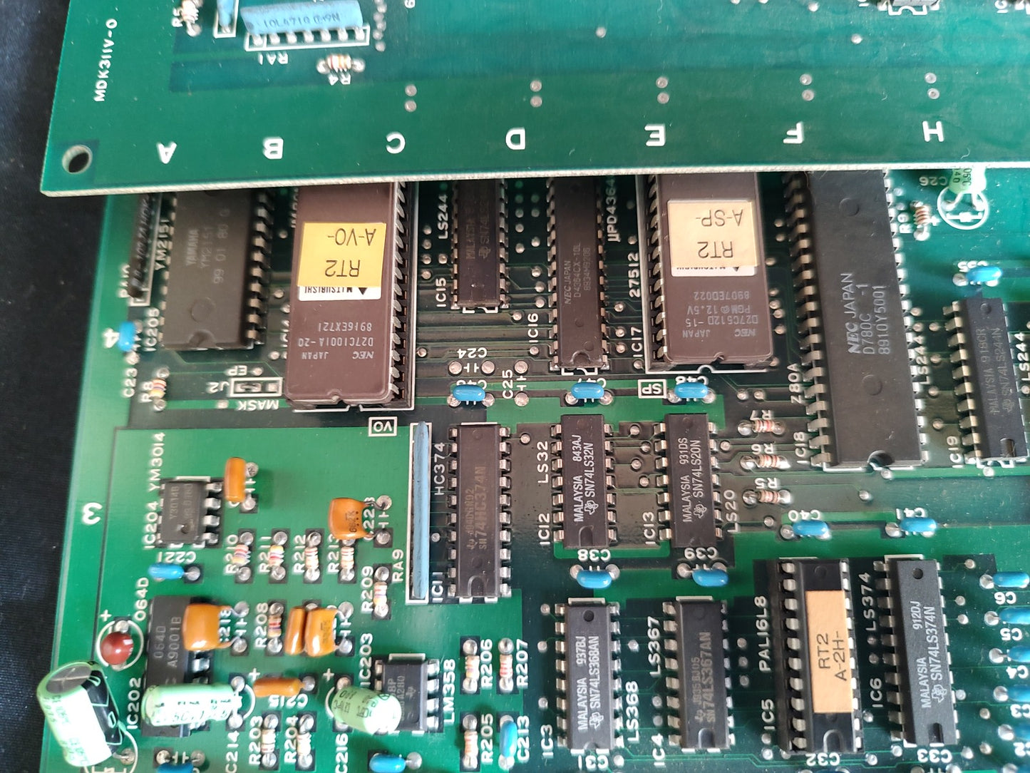 JAMMA IREM R-TYPE 2 (R-TYPE II) Arcade PCB System JAMMA Board set, Working-e1112