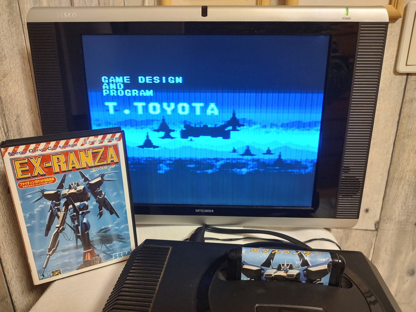EX-RANZA Ranger-X SEGA MEGA DRIVE Genesis Cartridge, Manual, Box. Working-e1130-