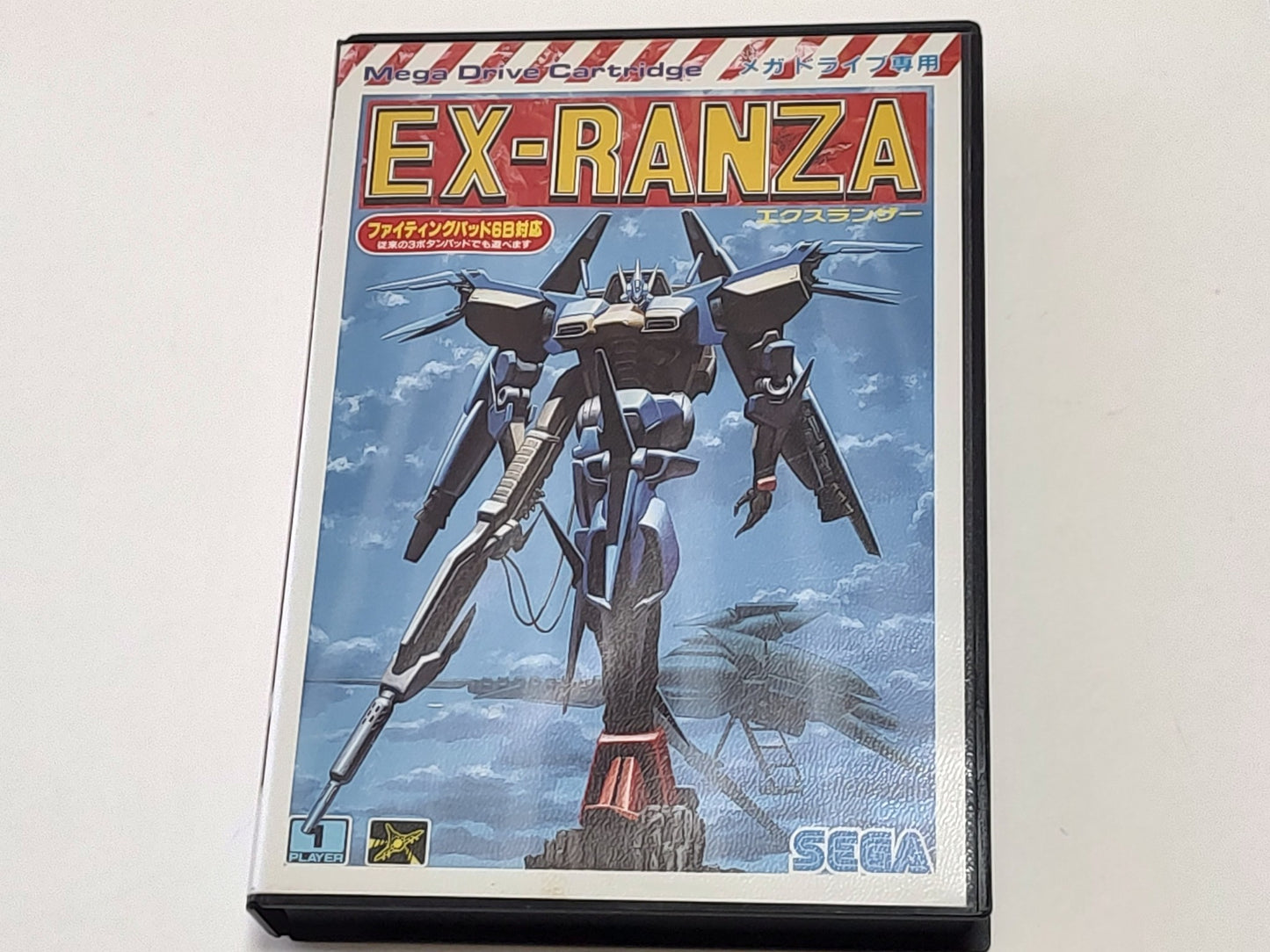 EX-RANZA Ranger-X SEGA MEGA DRIVE Genesis Cartridge, Manual, Box. Working-e1130-