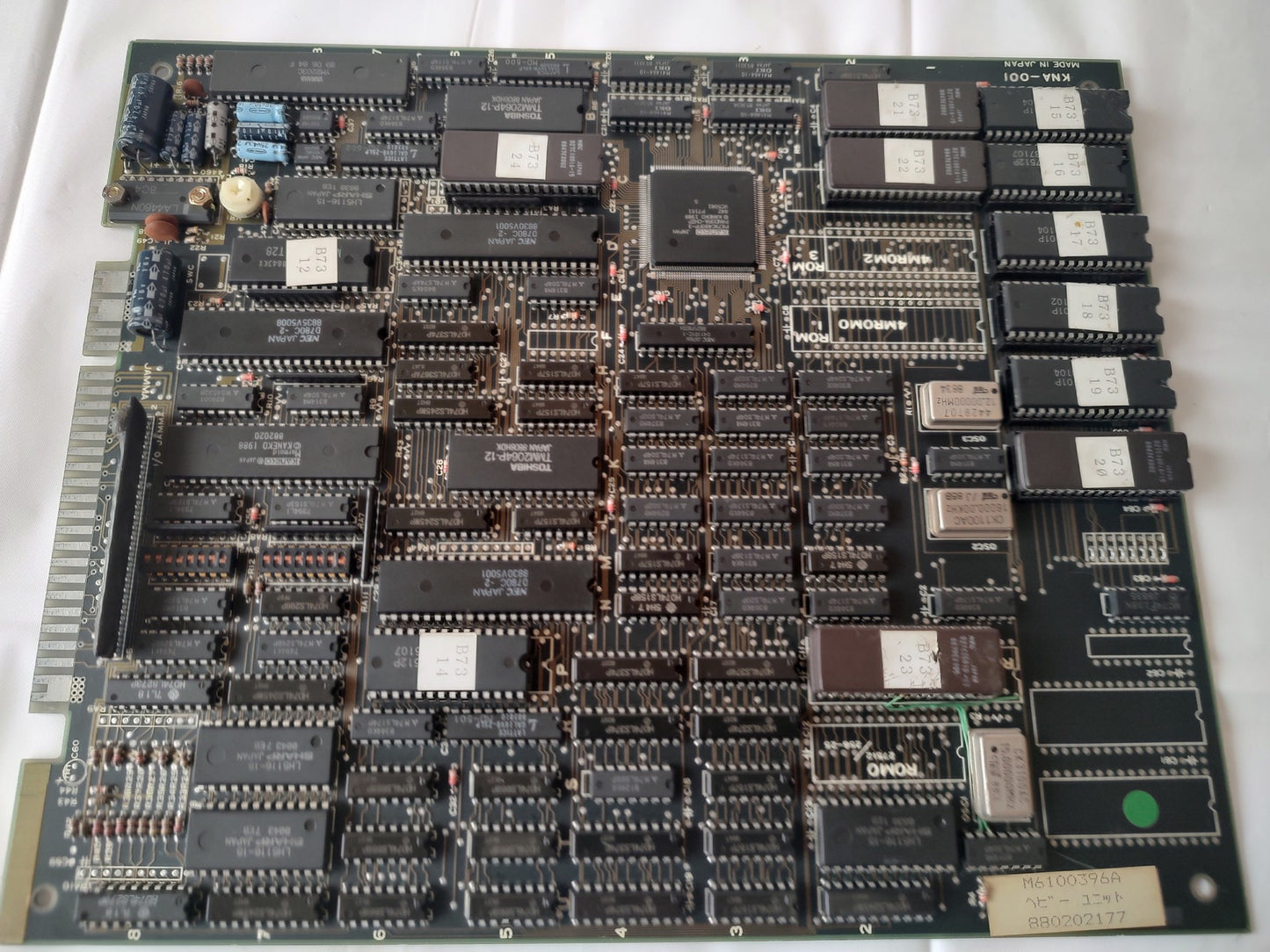 JAMMA TAITO HEAVY UNIT Arcade PCB System JAMMA Board, manual set, Working-e1214- - Hakushin Retro Game shop