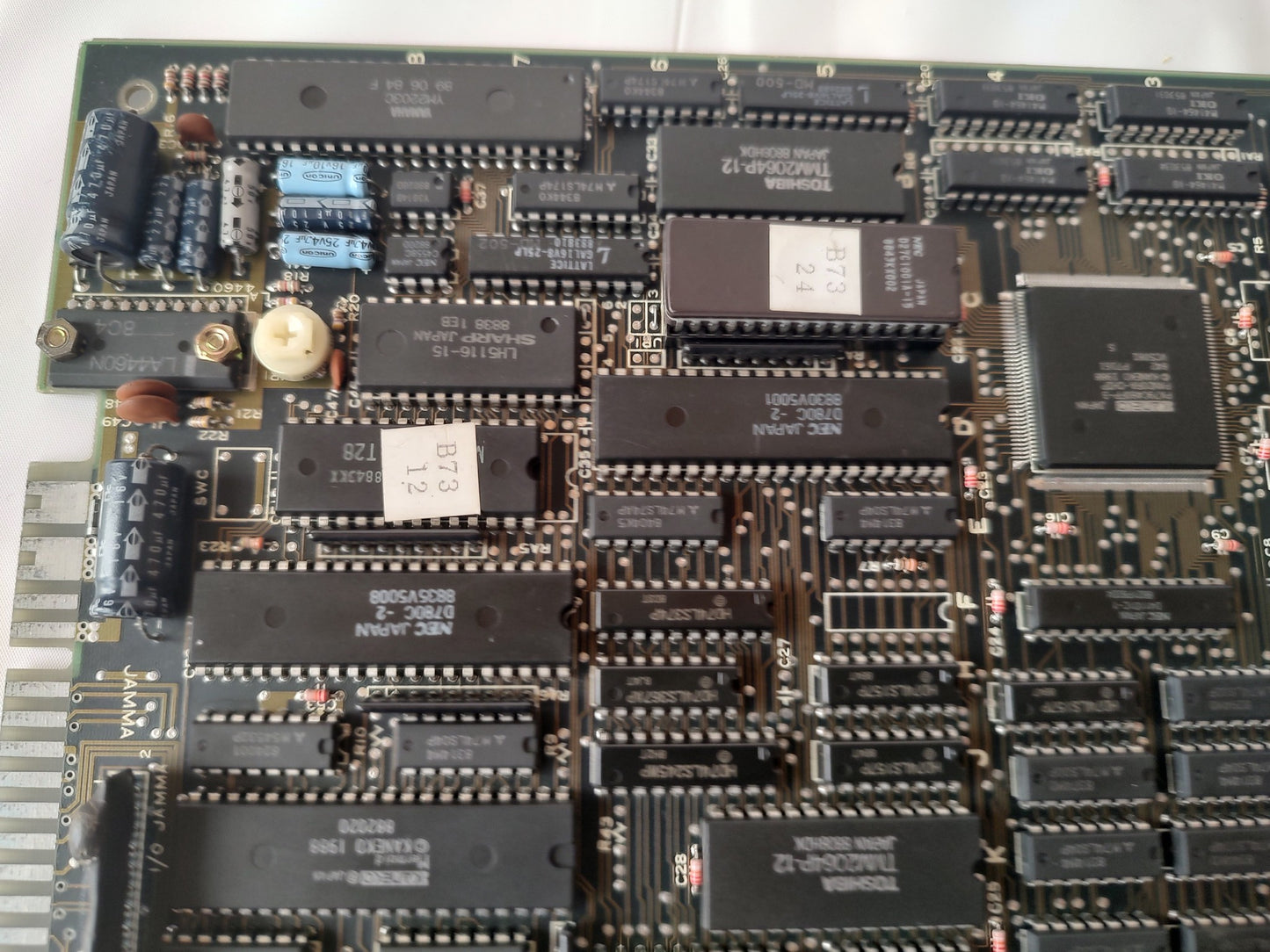 JAMMA TAITO HEAVY UNIT Arcade PCB System JAMMA Board, manual set, Working-e1214- - Hakushin Retro Game shop