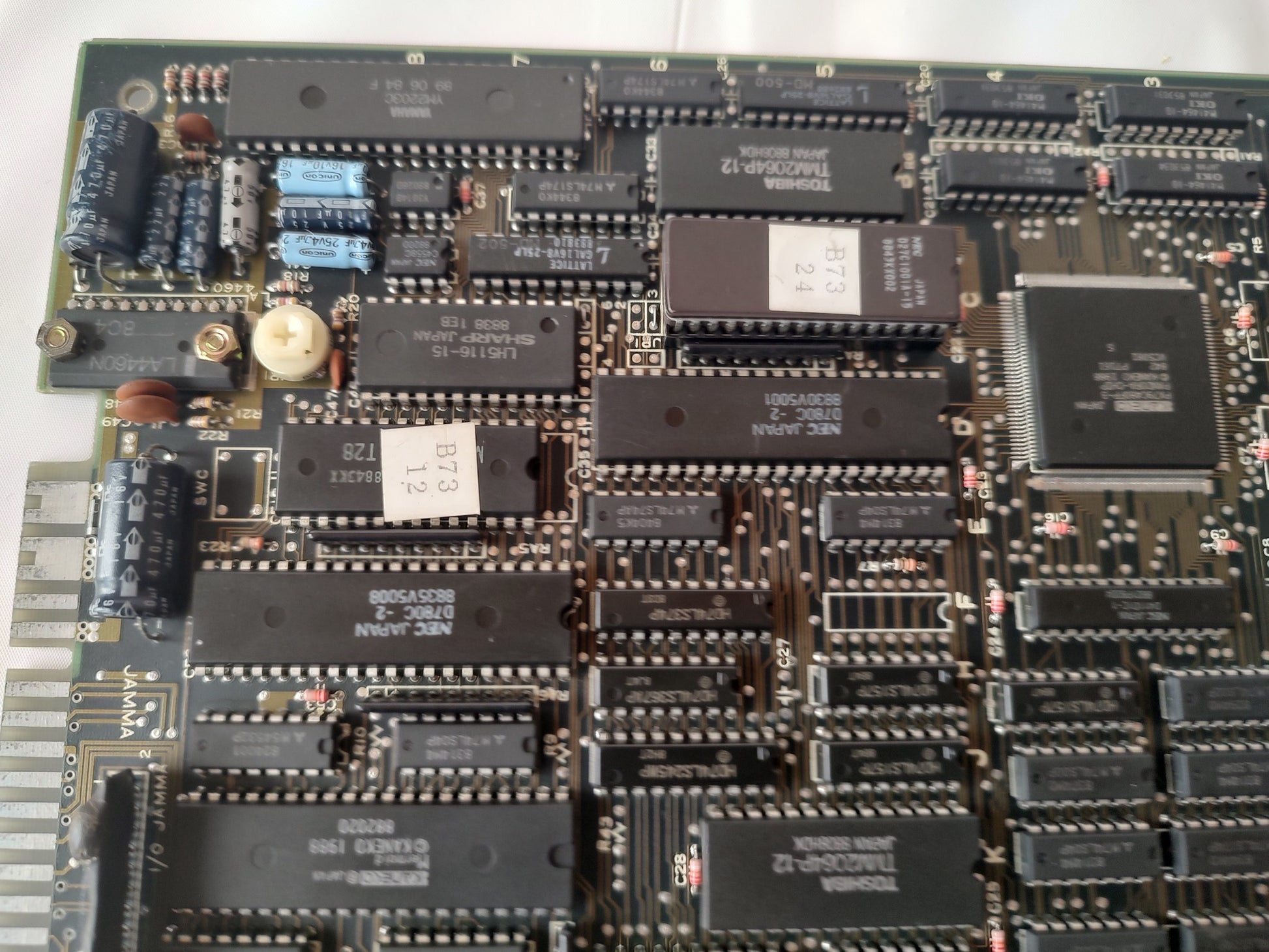JAMMA TAITO HEAVY UNIT Arcade PCB System JAMMA Board, manual set, Working-e1214- - Hakushin Retro Game shop