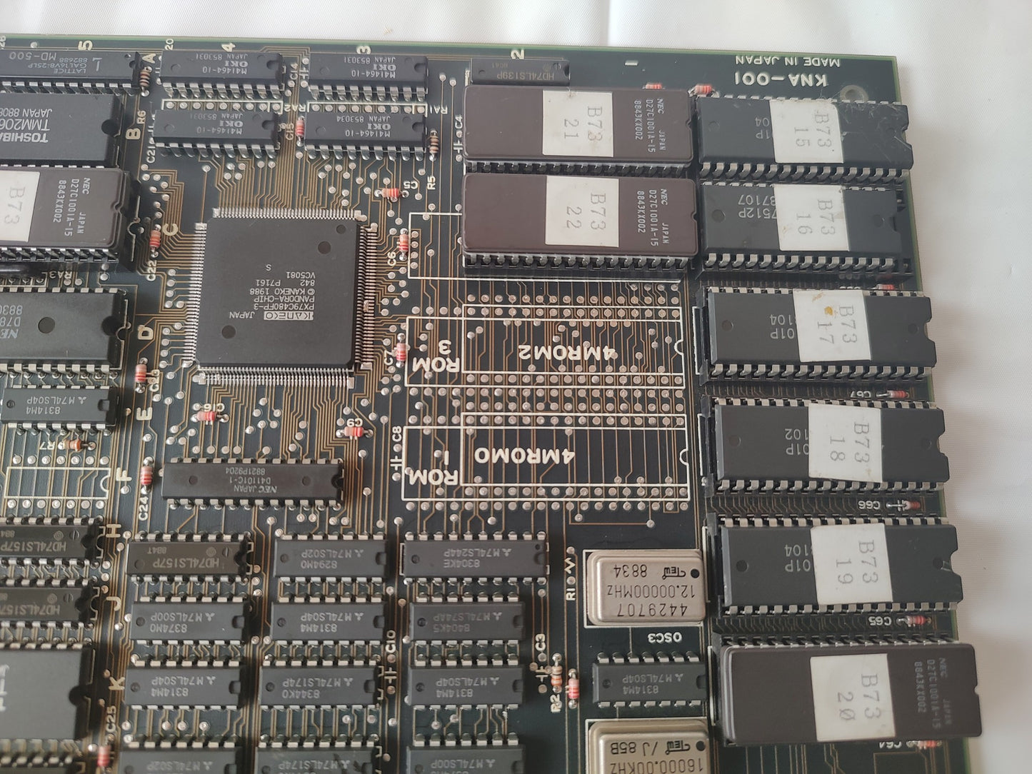 JAMMA TAITO HEAVY UNIT Arcade PCB System JAMMA Board, manual set, Working-e1214- - Hakushin Retro Game shop