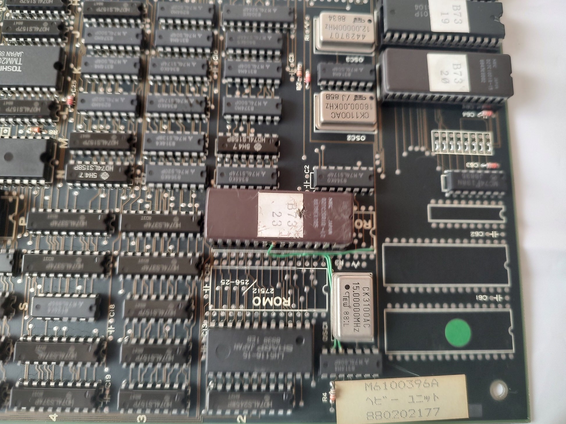 JAMMA TAITO HEAVY UNIT Arcade PCB System JAMMA Board, manual set, Working-e1214- - Hakushin Retro Game shop