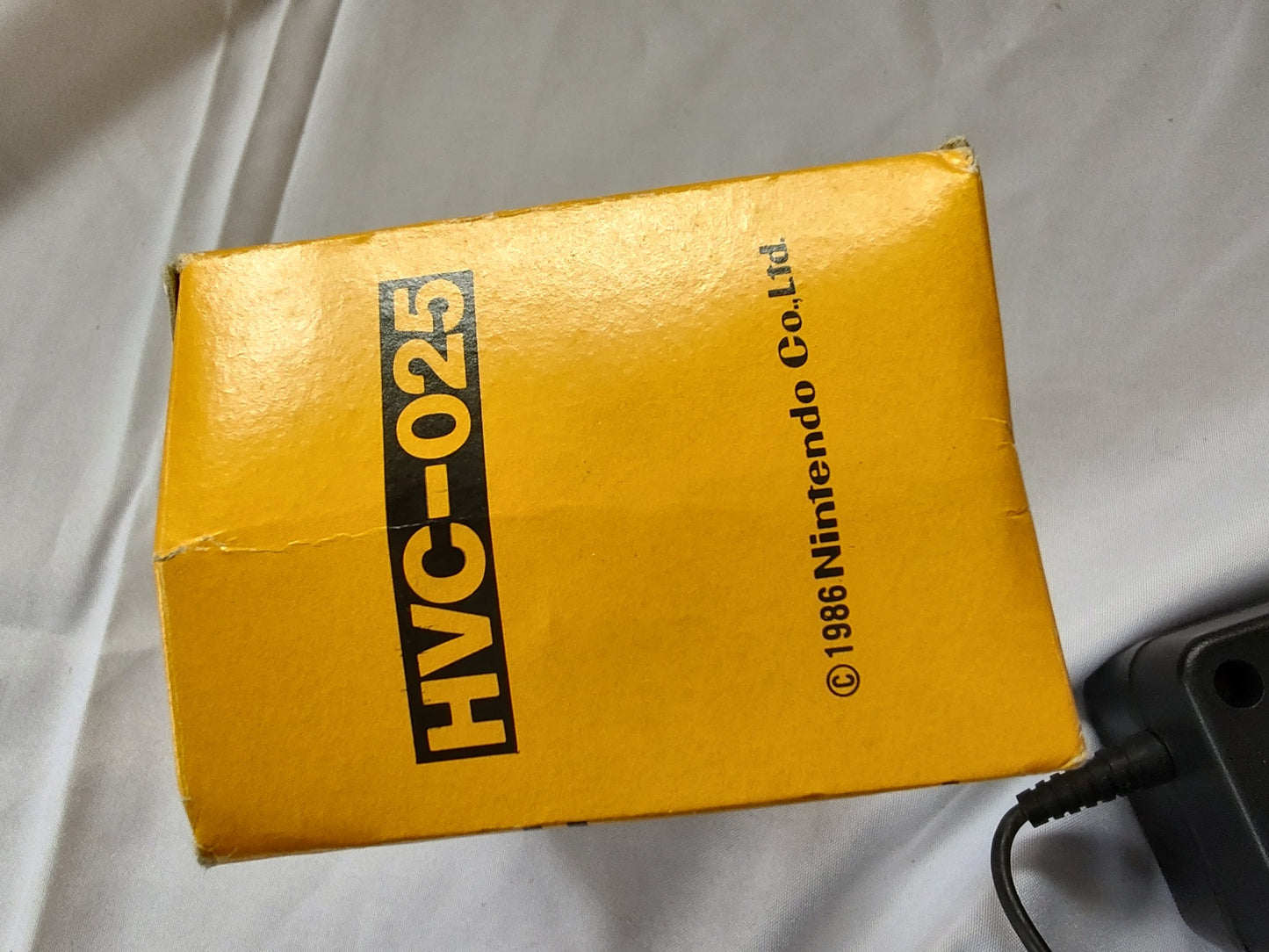 AC Adapter HVC-025 for Nintendo Famicom Disk System with Box, Not tested-e1228-2