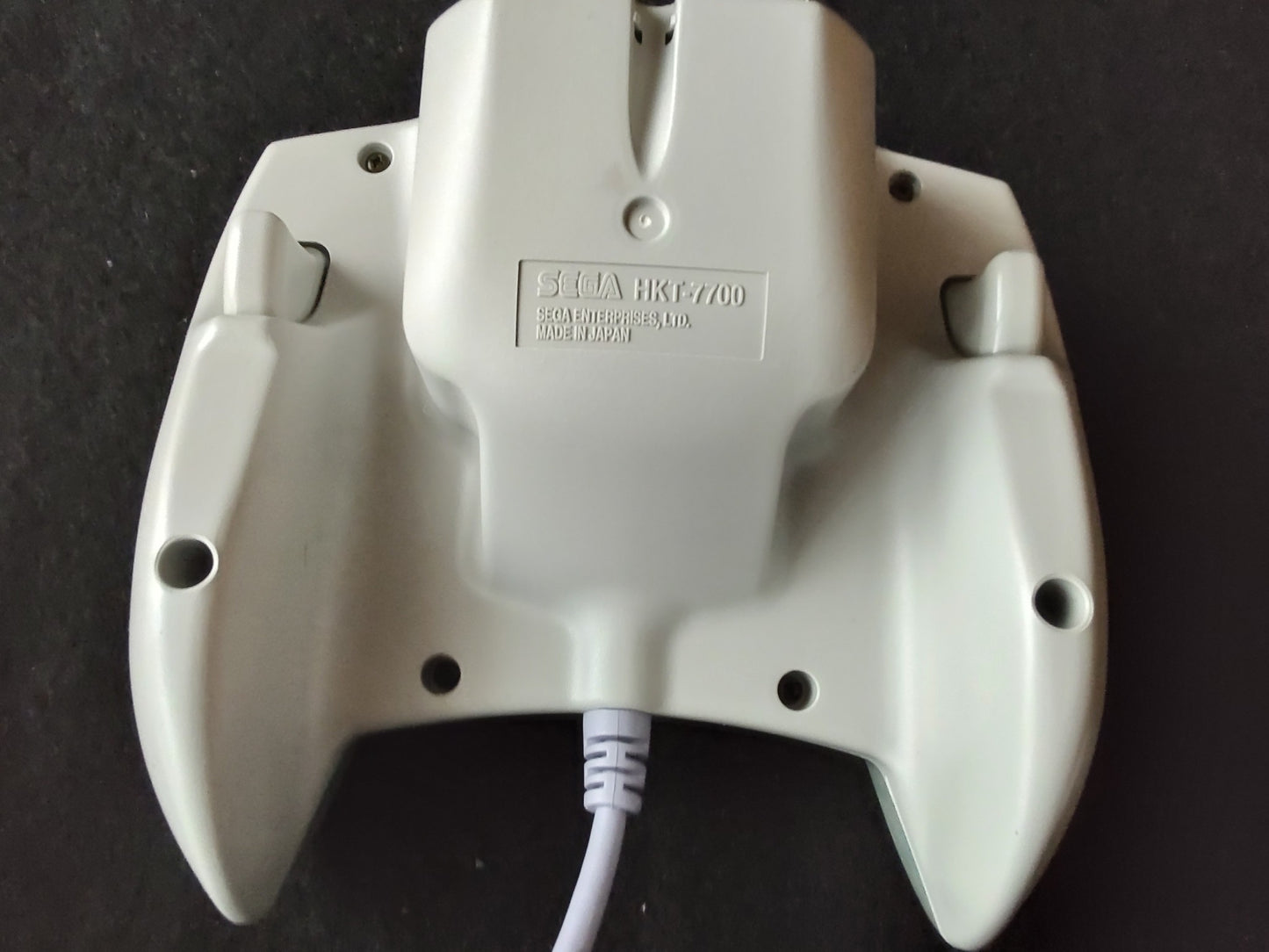 SEGA DreamCast Drean Bank Point HKT-7700 Marble Patern Controller with Box-f0114