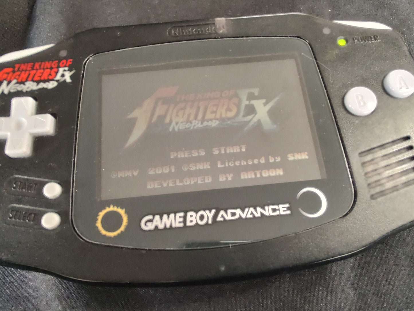 The King of Fighters EX LIMITED EDITION GAMEBOY ADVANCE GBA KOF, working -f0116-