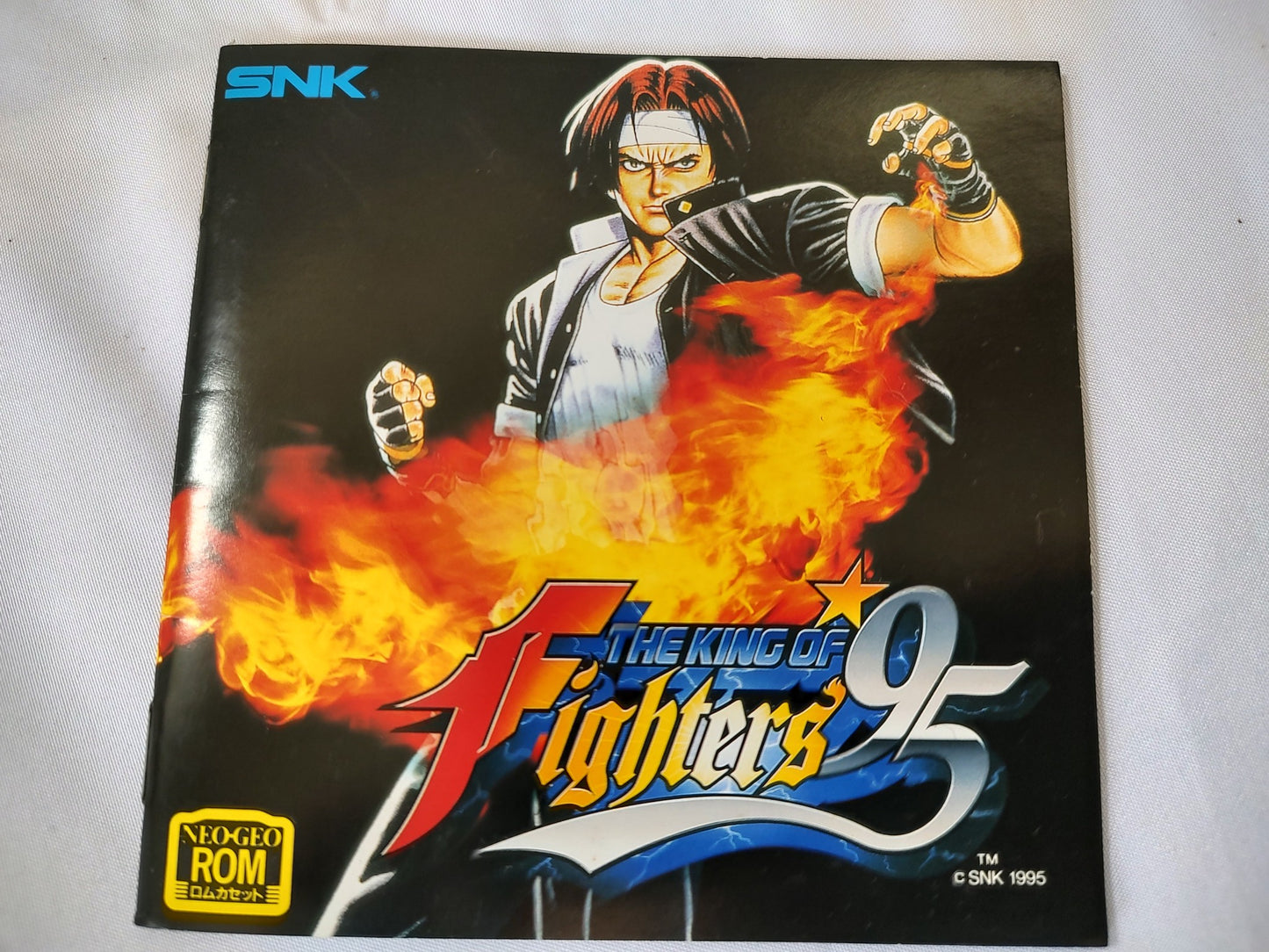KOF 95 THE KING OF FIGHTERS 95 SNK NEO GEO AES Cartridge, Manual Box set-f0118-