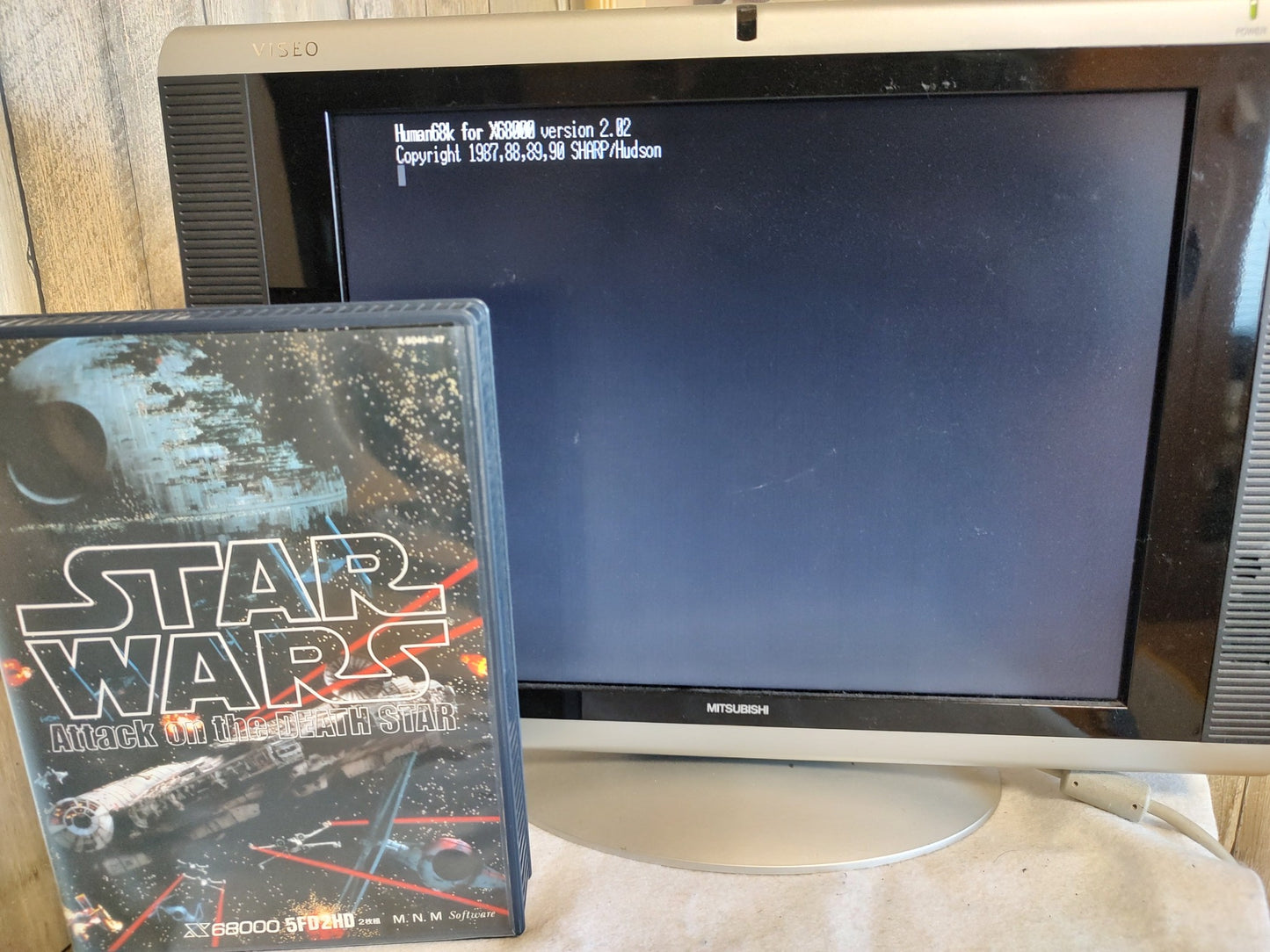STAR WARS for SHARP X68000 Shooter Game Japan full set/Gamedisk,manual,Box-f0228