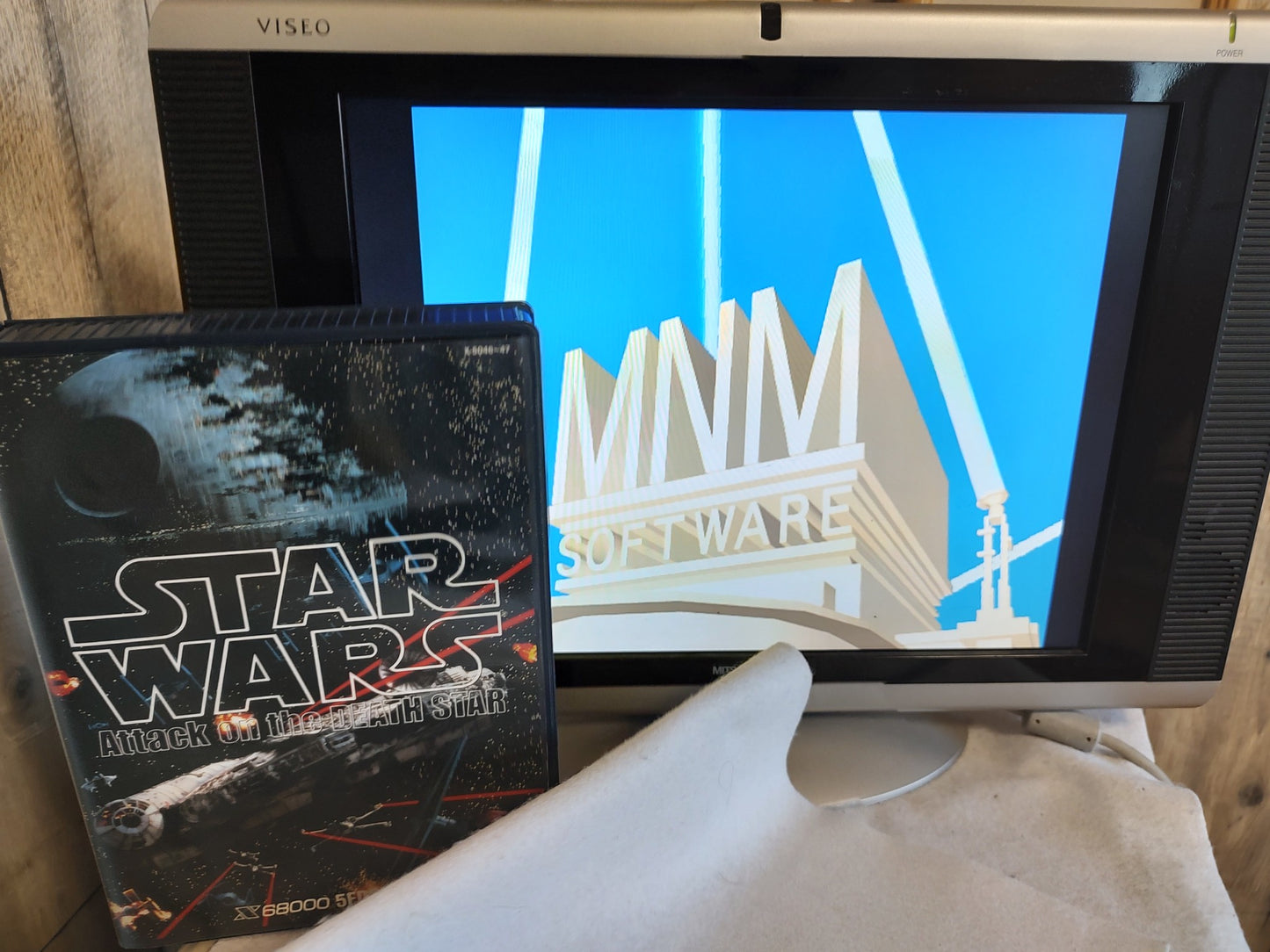 STAR WARS for SHARP X68000 Shooter Game Japan full set/Gamedisk,manual,Box-f0228