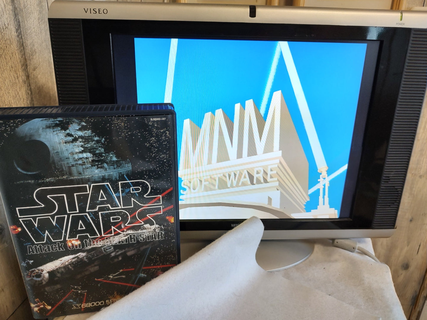 STAR WARS for SHARP X68000 Shooter Game Japan full set/Gamedisk,manual,Box-f0228