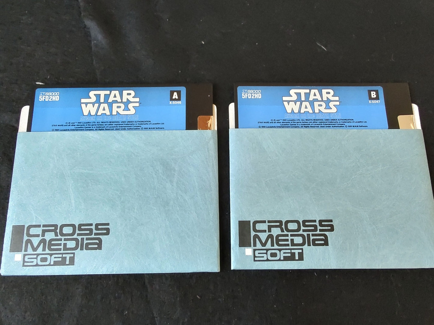 STAR WARS for SHARP X68000 Shooter Game Japan full set/Gamedisk,manual,Box-f0228