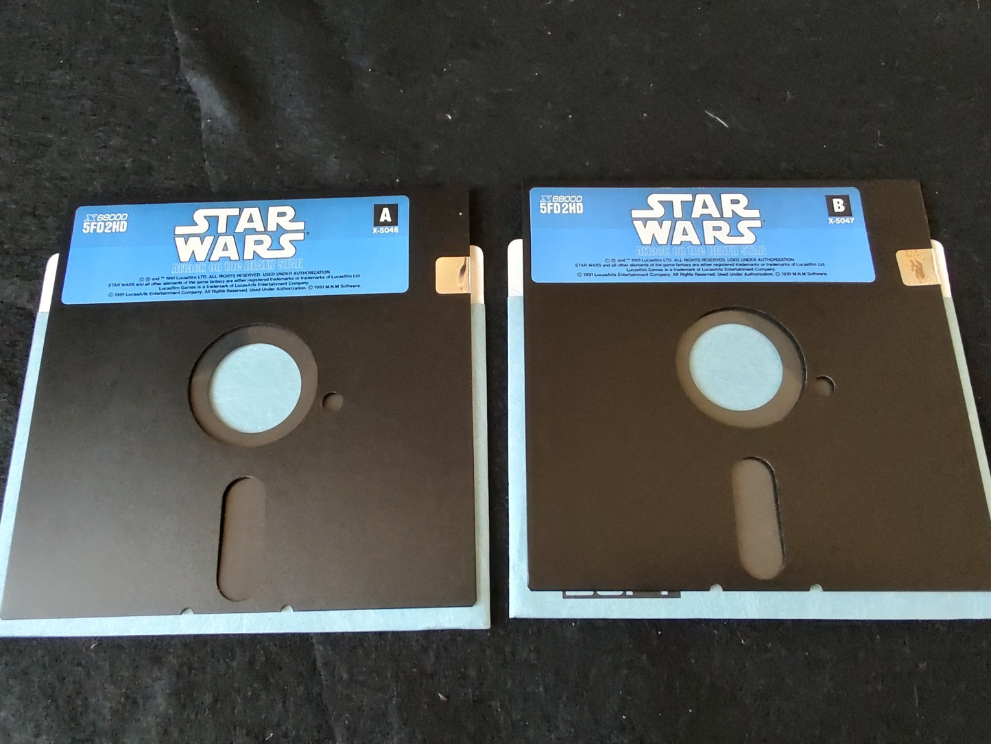 STAR WARS for SHARP X68000 Shooter Game Japan full set/Gamedisk,manual,Box-f0228