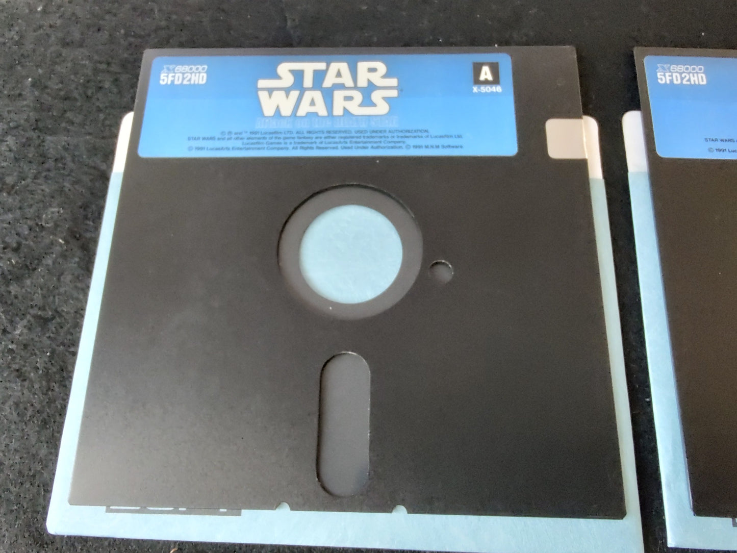 STAR WARS for SHARP X68000 Shooter Game Japan full set/Gamedisk,manual,Box-f0228