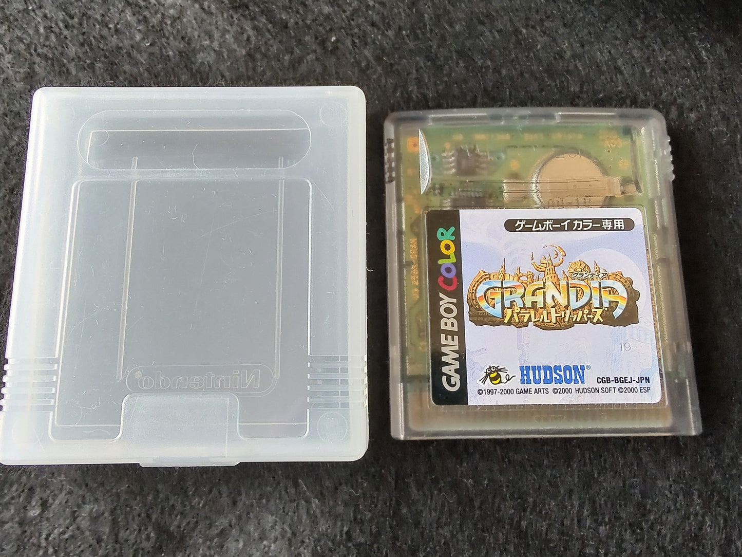 Grandia Parallel Trippers Nintendo Gameboy color game cartridge only,-f0305-