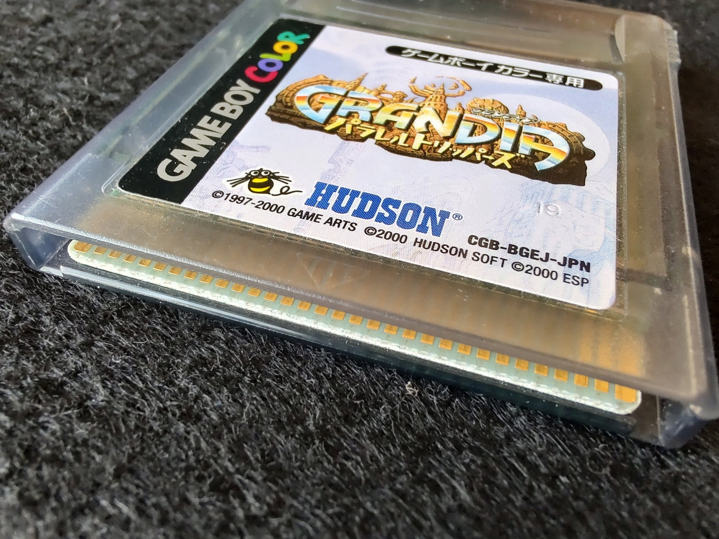 Grandia Parallel Trippers Nintendo Gameboy color game cartridge only,-f0305-