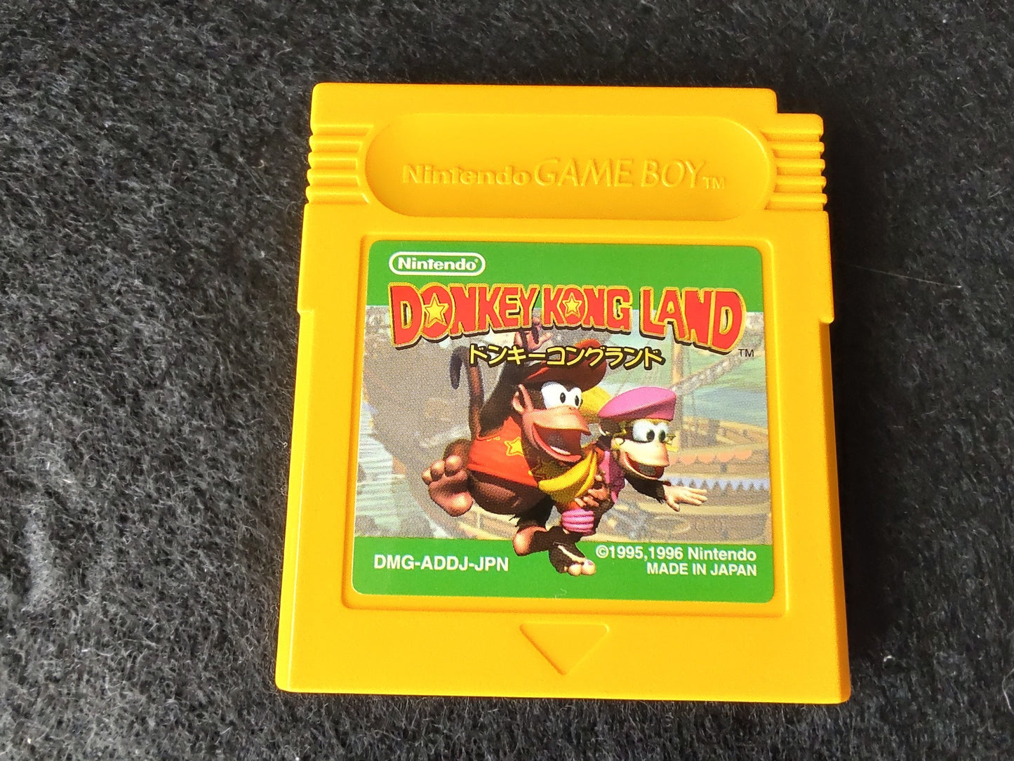 Donkey Kong Land Nintedo Gameboy w/Manual, box set, working-f0325- - Hakushin Retro Game shop