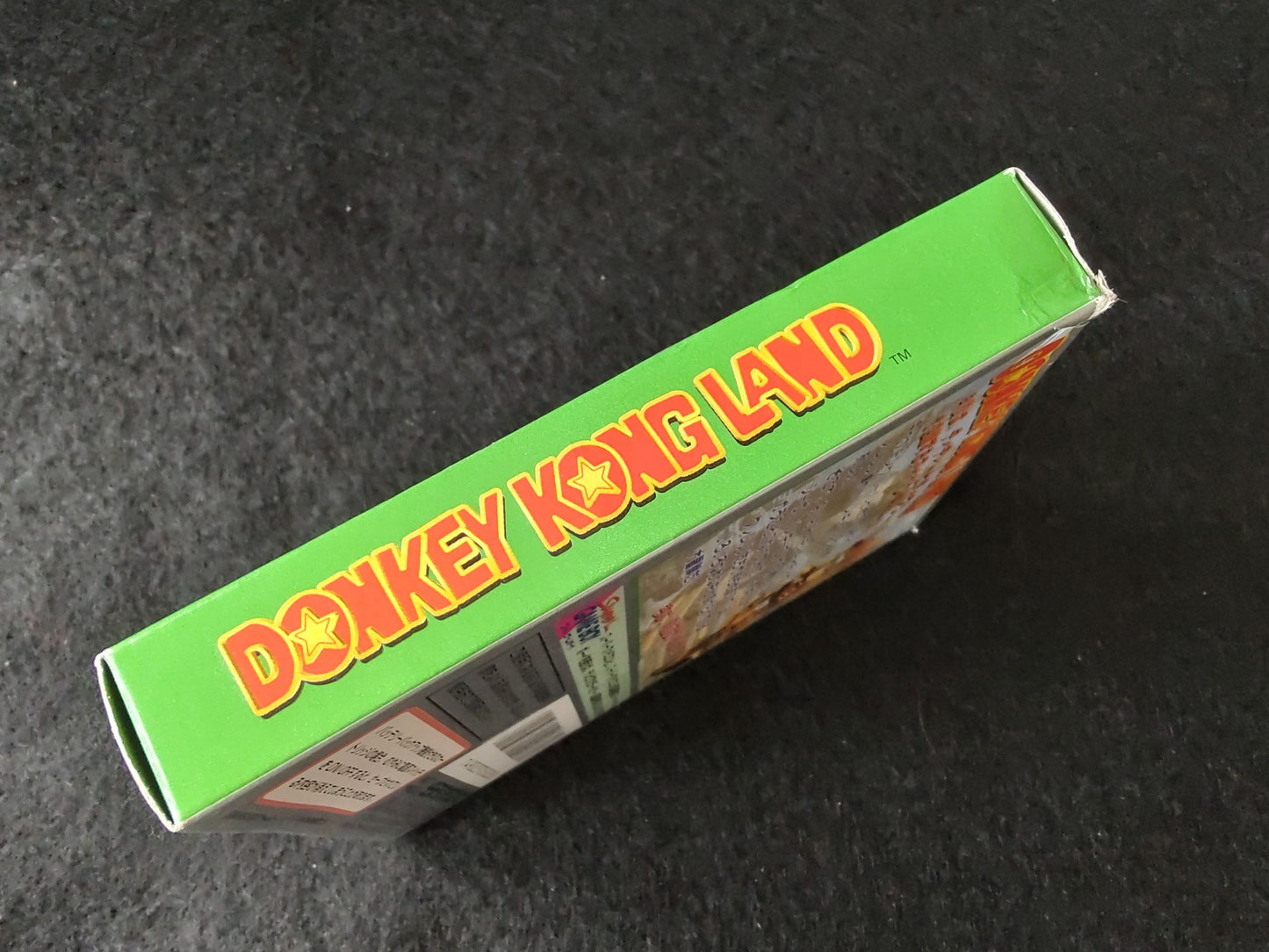 Donkey Kong Land Nintedo Gameboy w/Manual, box set, working-f0325- - Hakushin Retro Game shop