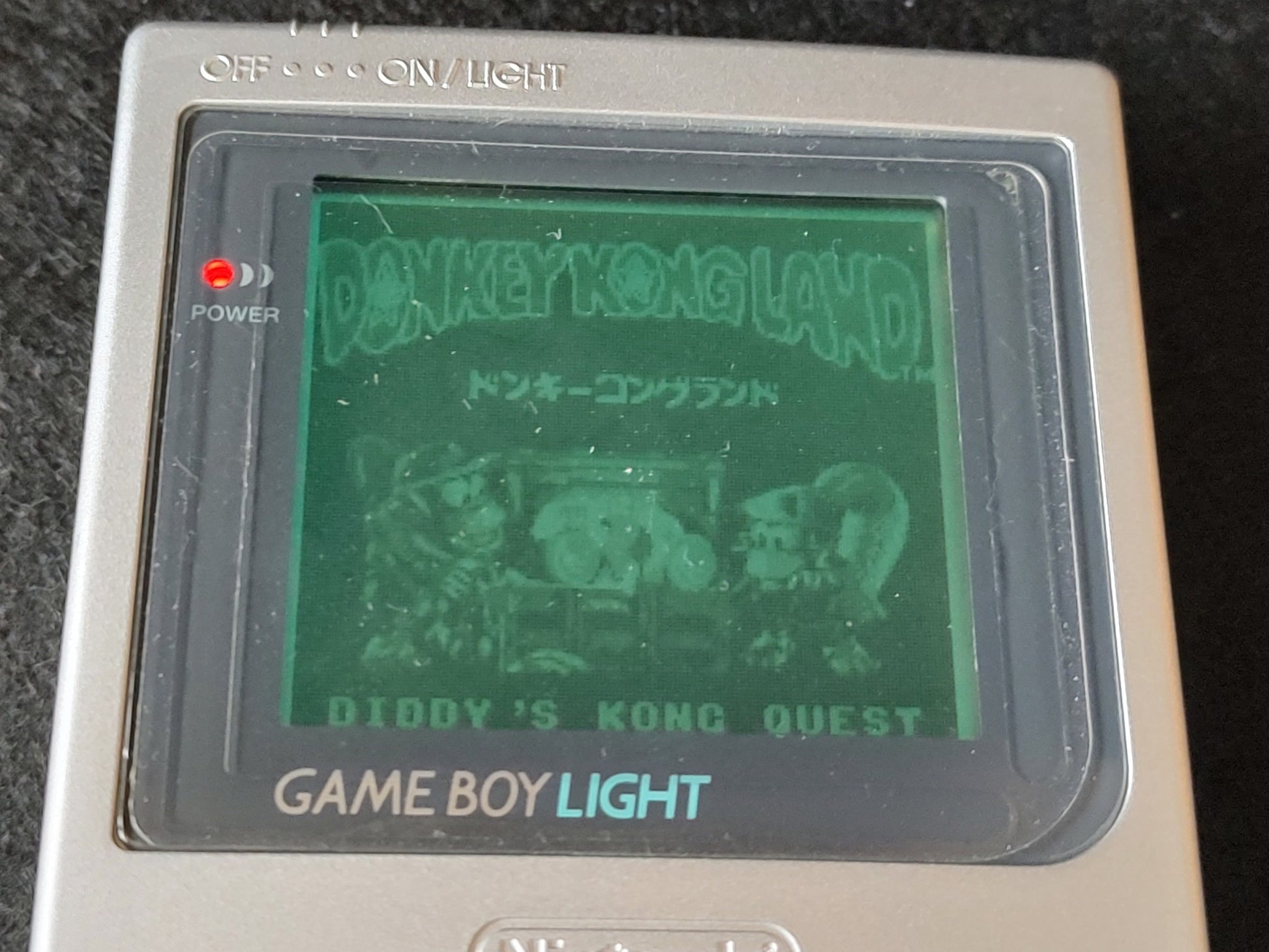 Donkey Kong Land Nintedo Gameboy w/Manual, box set, working-f0325- - Hakushin Retro Game shop