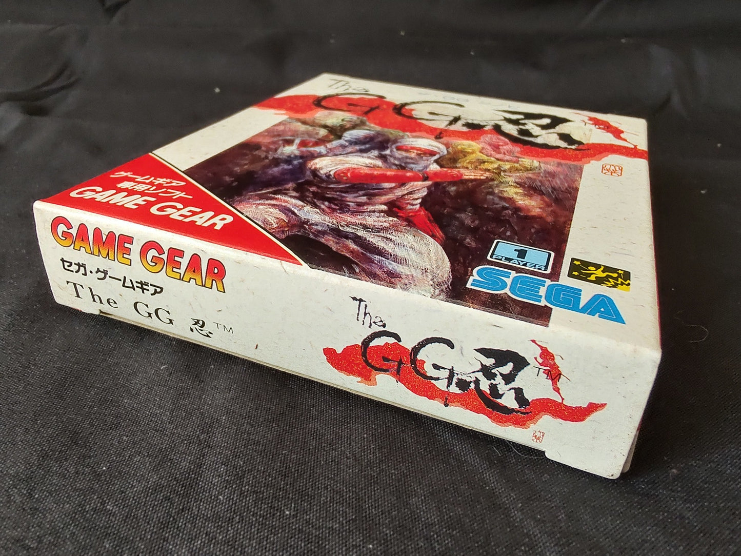 The GG Shinobi SEGA GAME GEAR GG Cartridge,Manual,Boxed set tested-f0416-2