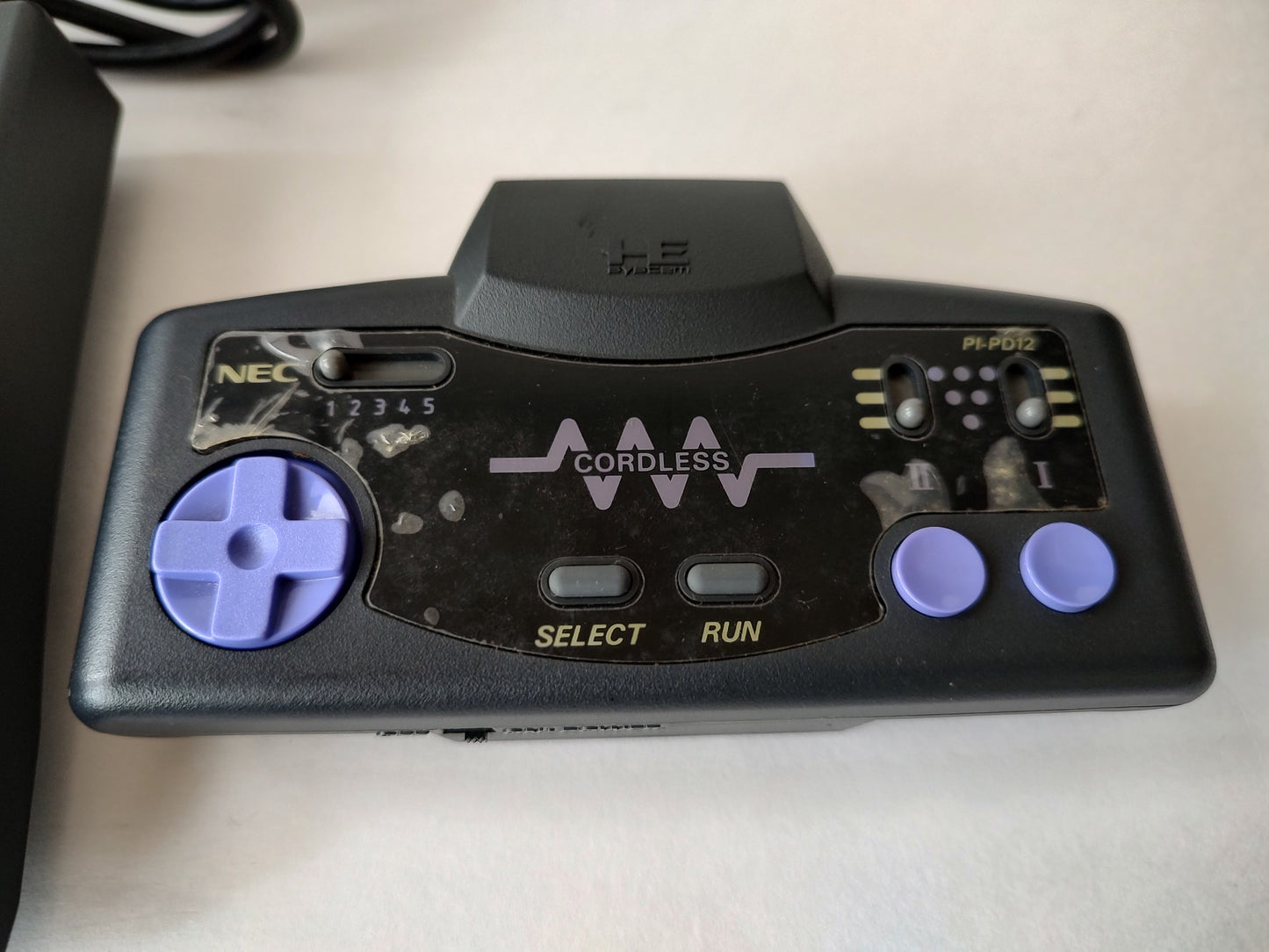 NEC PC Engine Cordless muti tap Receiver PI-PD11 and Cordless Pad(PI-PD12)-f0420
