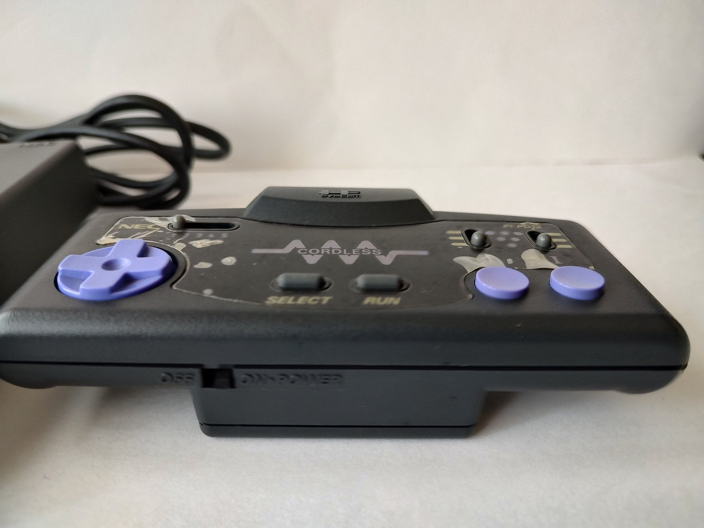 NEC PC Engine Cordless muti tap Receiver PI-PD11 and Cordless Pad(PI-PD12)-f0420