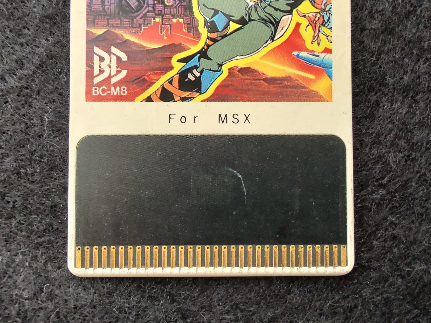 STAR SOLDIER MSX/MSX2 Game Card only, Working-f0420-