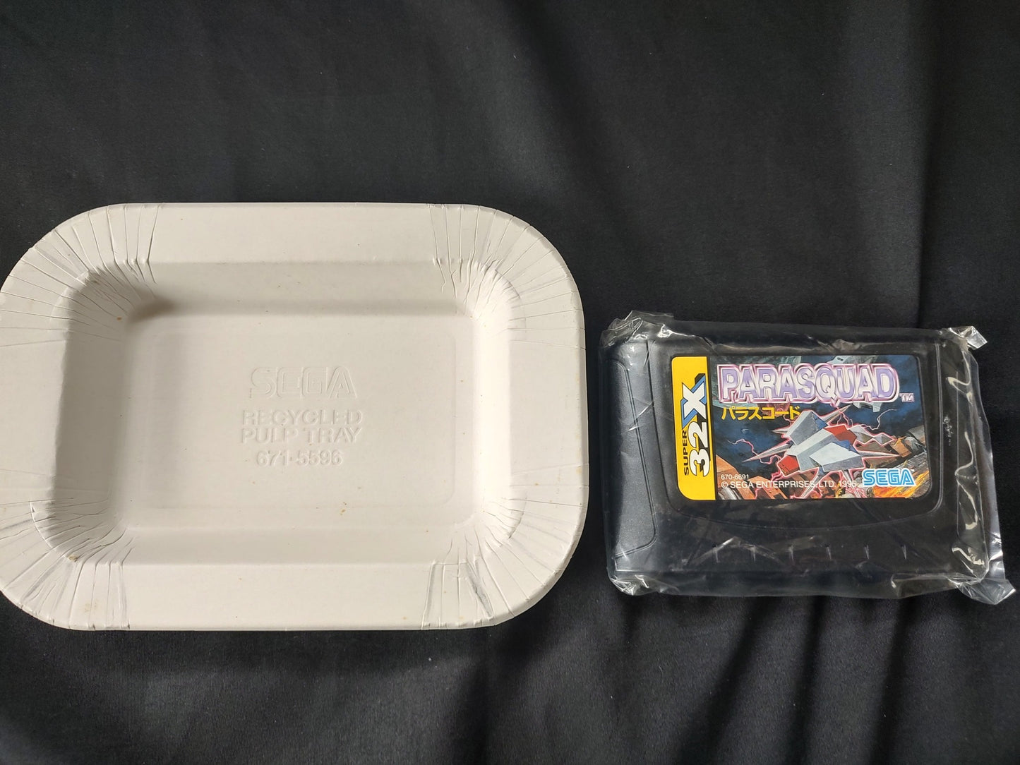 Parasquad SEGA MEGA DRIVE (GENESIS) SUPER 32X/ Cartridge,manual,Boxed set-f0424-