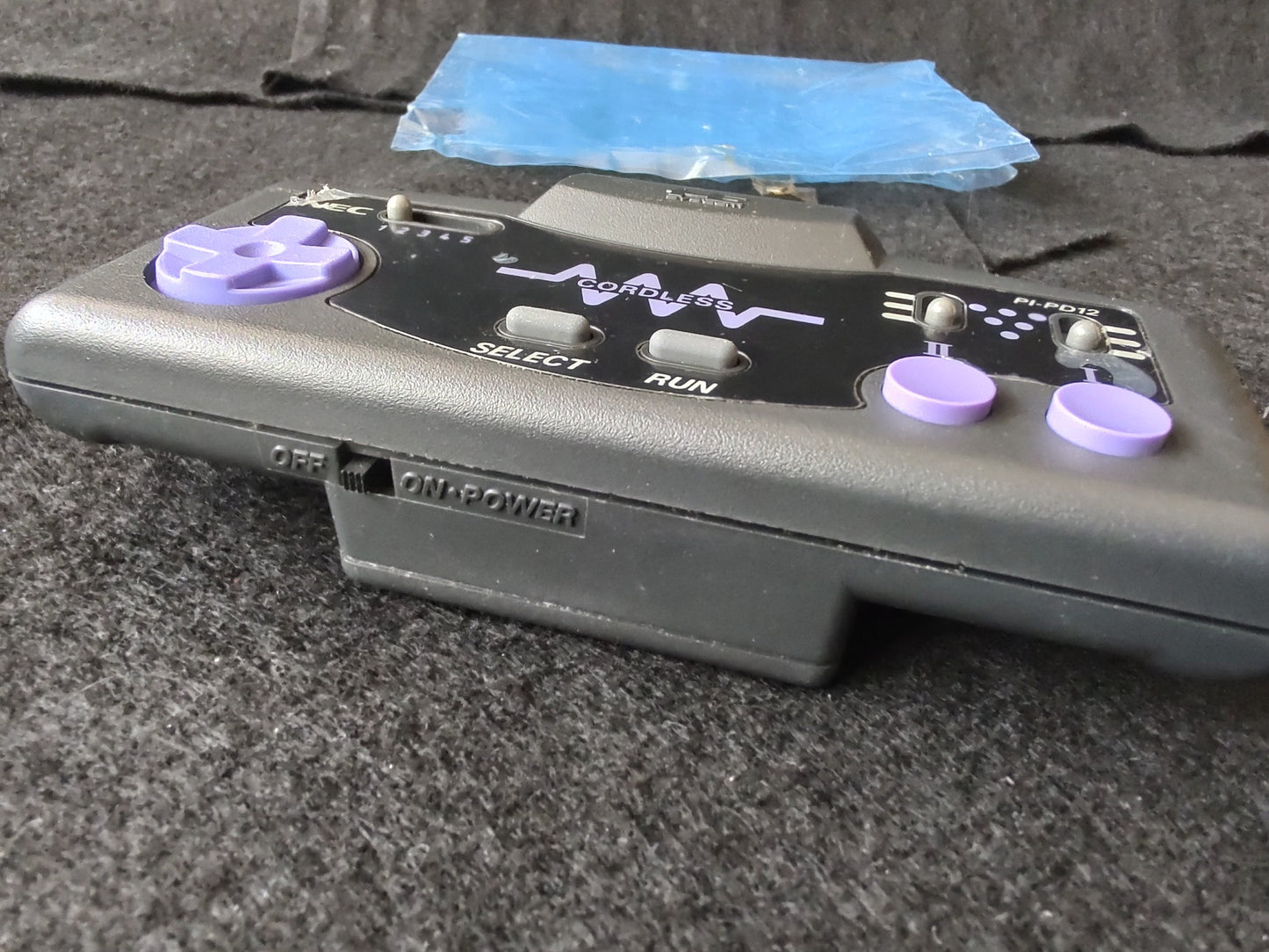 Defective, NEC PC Engine Cordless Pad(PI-PD12) w/Box set-f0504-1