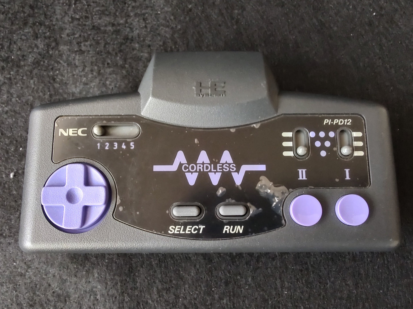 NEC PC Engine Cordless Pad(PI-PD12) w/Box set、Working-f0503-2