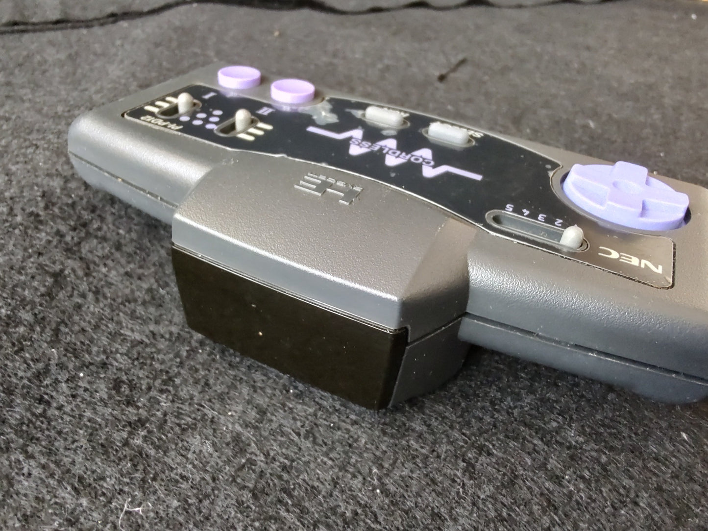 NEC PC Engine Cordless Pad(PI-PD12) w/Box set、Working-f0503-2