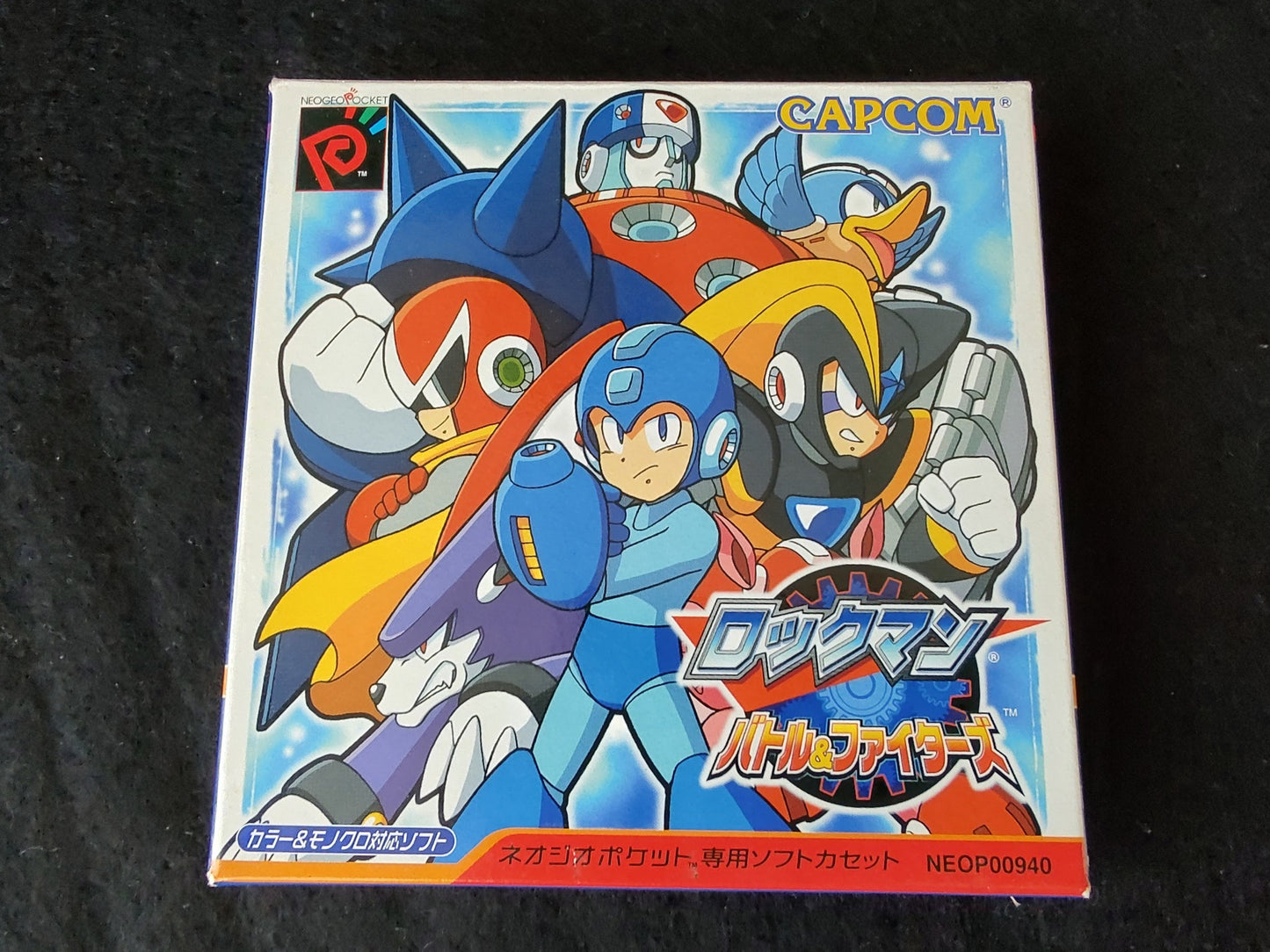 Rockman (MEGAMAN) Battle and Fighters NEOGEO Pocket NGP Cart,Manual,Boxed-f0509-