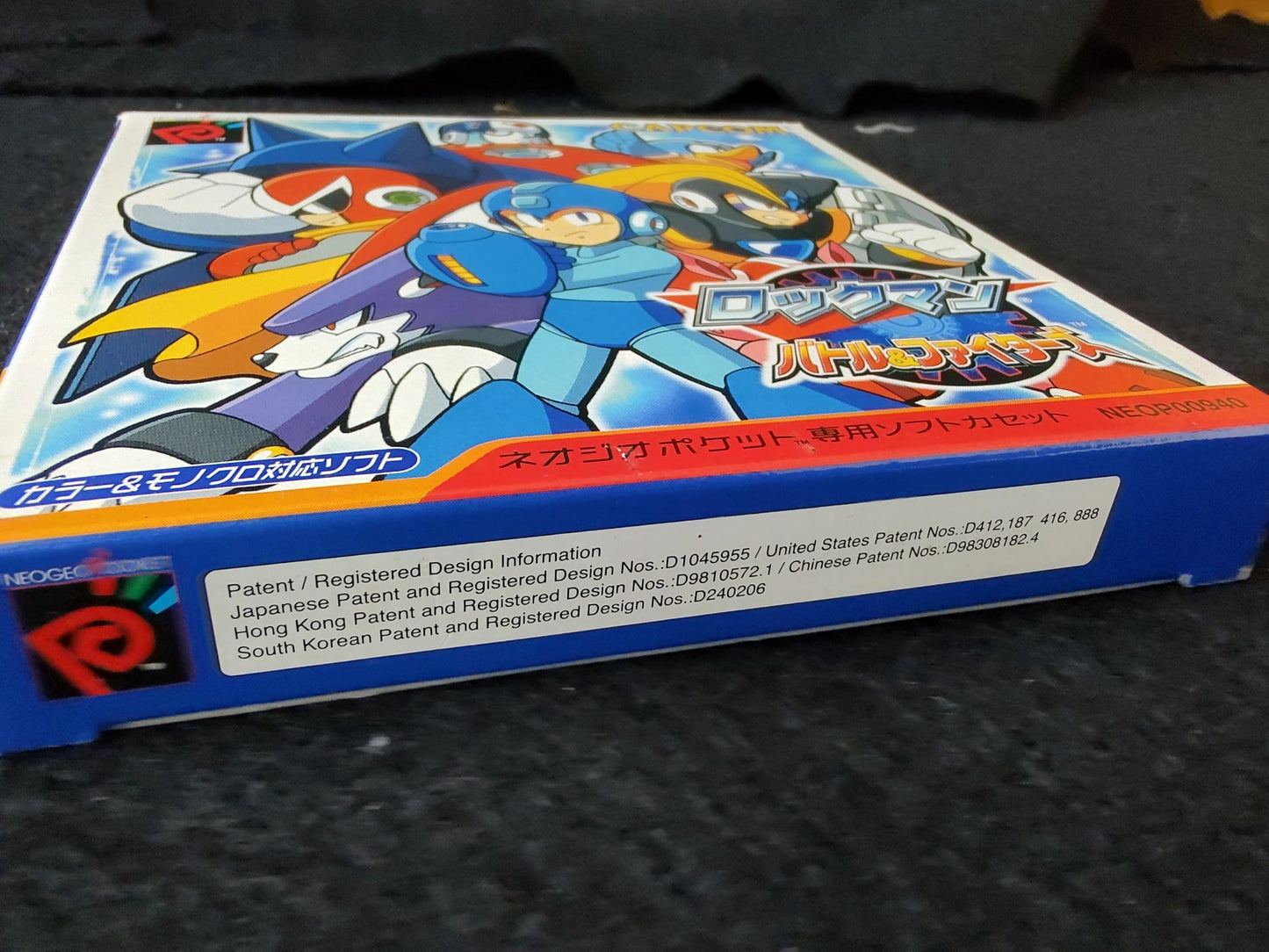 Rockman (MEGAMAN) Battle and Fighters NEOGEO Pocket NGP Cart,Manual,Boxed-f0509-